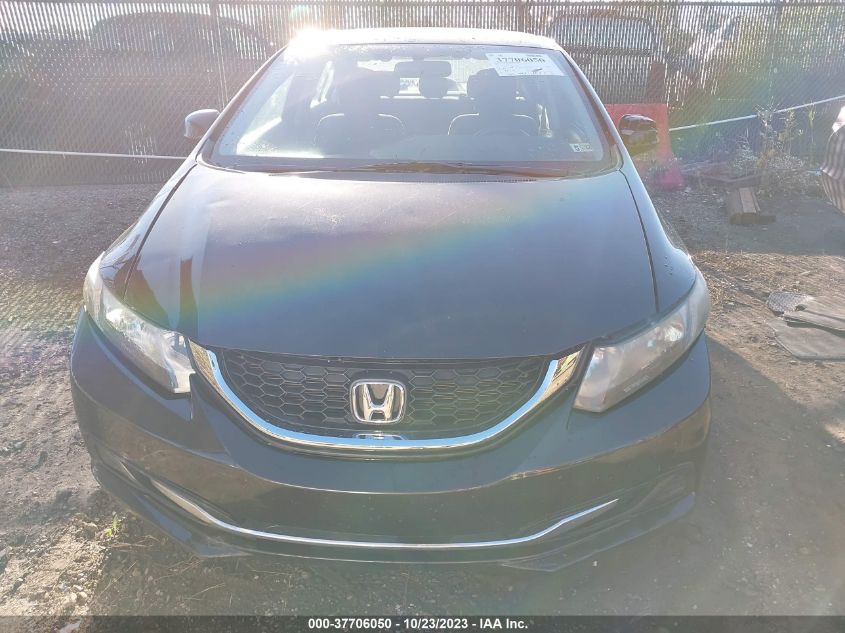 2013 HONDA CIVIC SDN LX - 2HGFB2F51DH525414