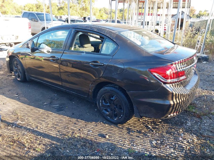 2013 HONDA CIVIC SDN LX - 2HGFB2F51DH525414