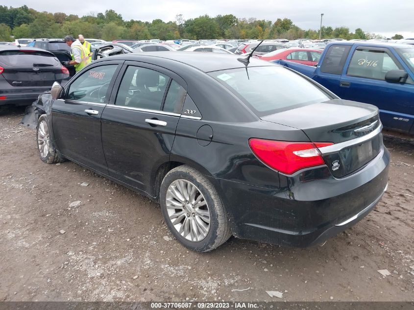 2013 CHRYSLER 200 LIMITED - 1C3CCBCG2DN728859