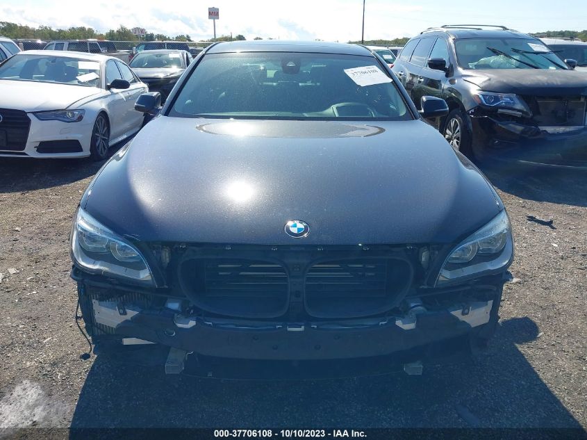 2013 BMW 7 SERIES 750LI XDRIVE WBAYF8C53DD140675