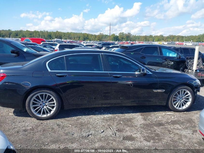 2013 BMW 7 SERIES 750LI XDRIVE WBAYF8C53DD140675