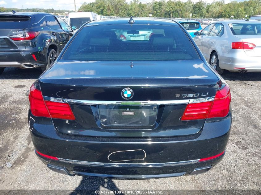 2013 BMW 7 SERIES 750LI XDRIVE WBAYF8C53DD140675