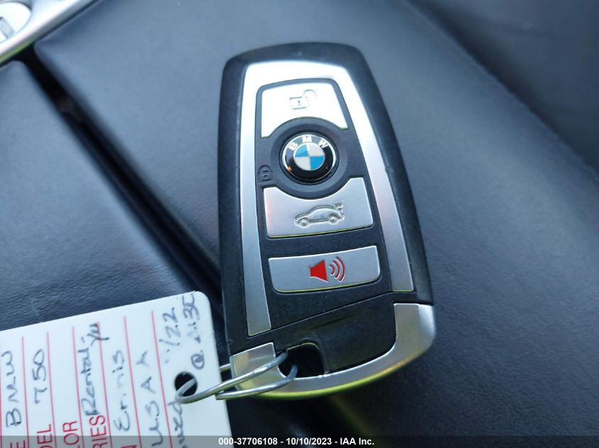 2013 BMW 7 SERIES 750LI XDRIVE WBAYF8C53DD140675