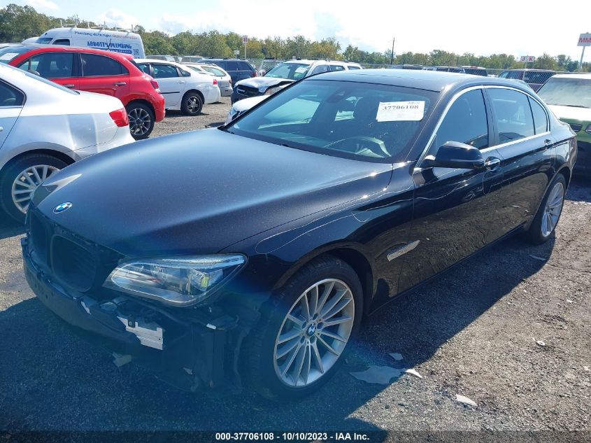 2013 BMW 7 SERIES 750LI XDRIVE WBAYF8C53DD140675