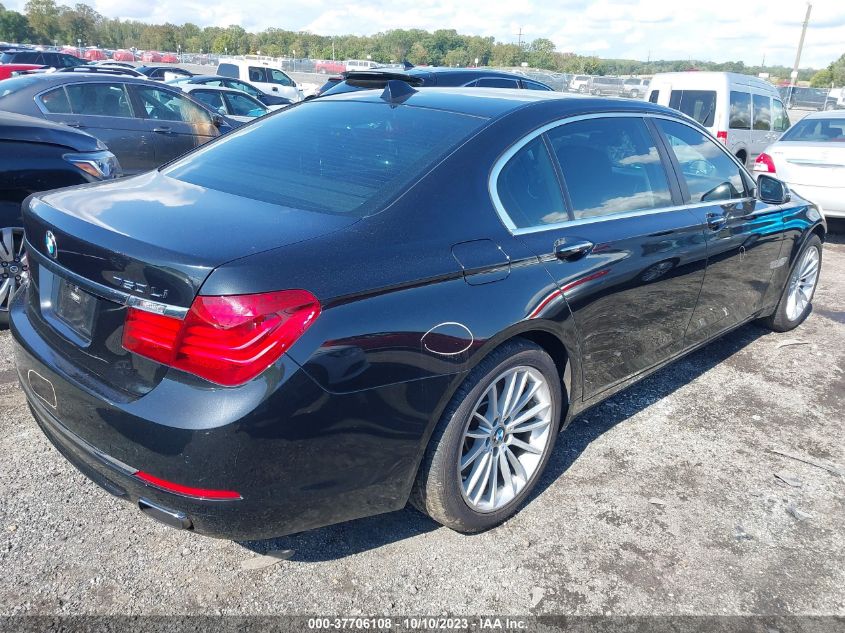 2013 BMW 7 SERIES 750LI XDRIVE WBAYF8C53DD140675