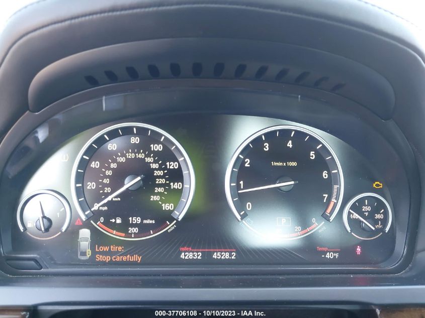2013 BMW 7 SERIES 750LI XDRIVE WBAYF8C53DD140675