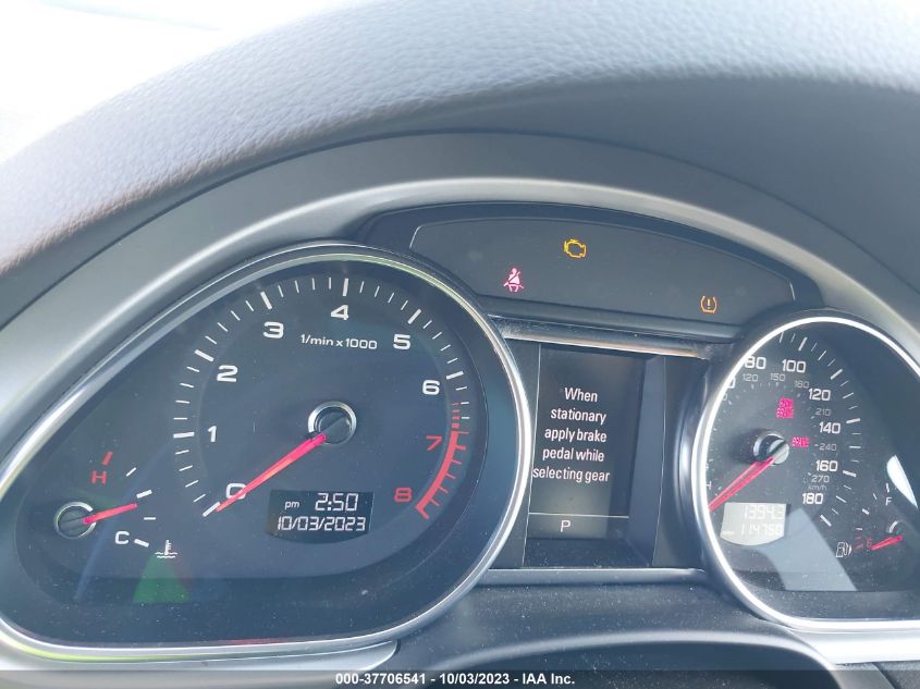 2013 AUDI Q7 3.0T PREMIUM PLUS - WA1LGAFE8DD001567
