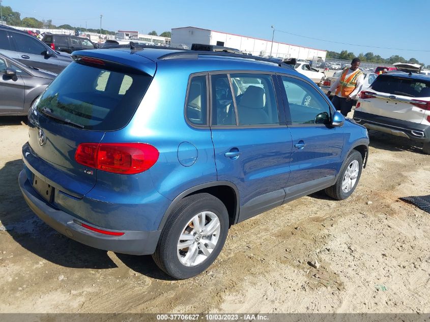 2017 VOLKSWAGEN TIGUAN - WVGAV7AXXHK029074