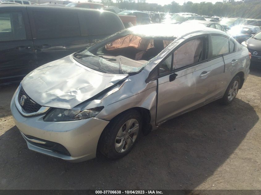 2014 HONDA CIVIC SEDAN LX - 19XFB2F55EE078162