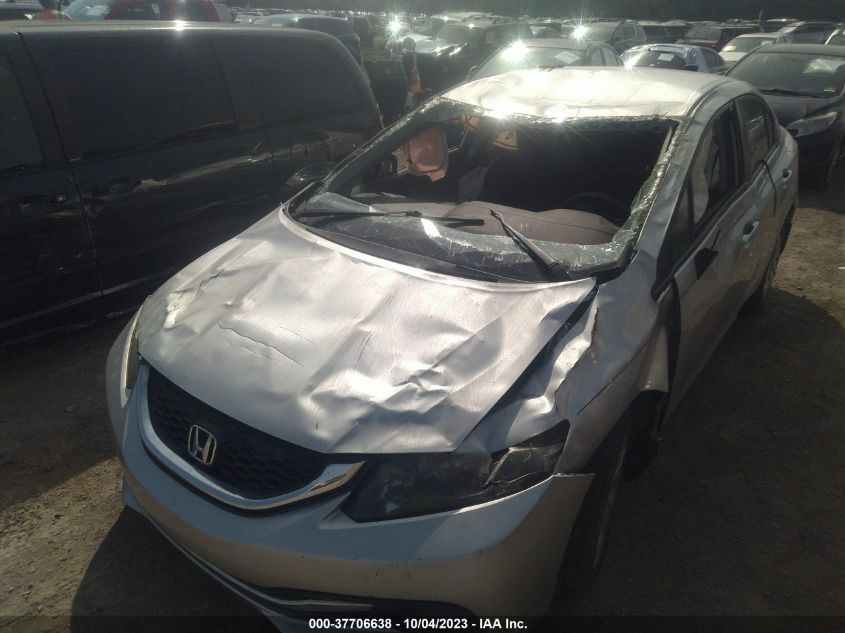 2014 HONDA CIVIC SEDAN LX - 19XFB2F55EE078162