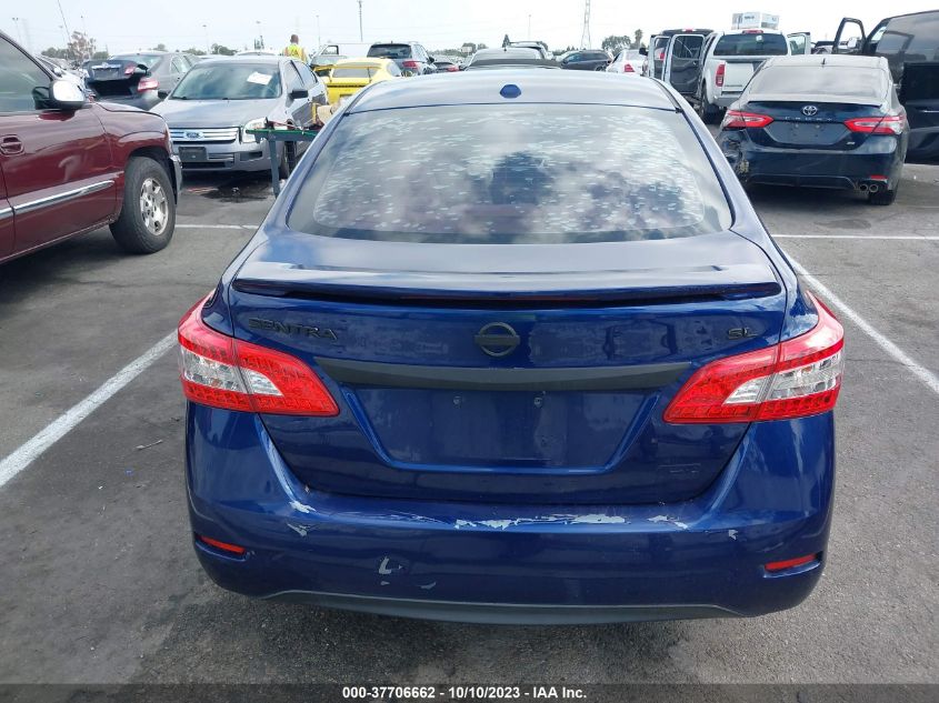 2013 NISSAN SENTRA SL - 3N1AB7AP9DL713378