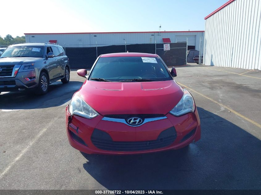 2013 HYUNDAI VELOSTER W/BLACK INT - KMHTC6AD0DU149074