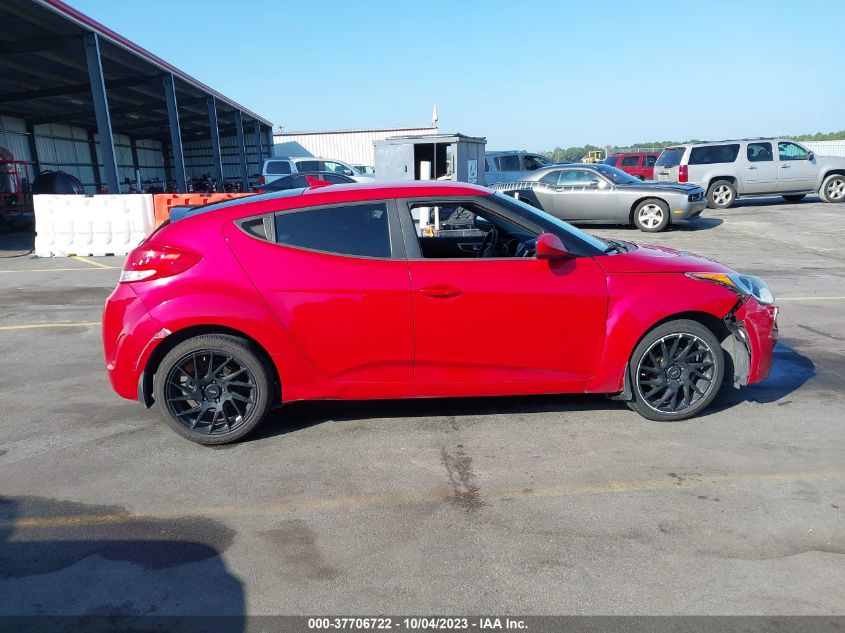 2013 HYUNDAI VELOSTER W/BLACK INT - KMHTC6AD0DU149074