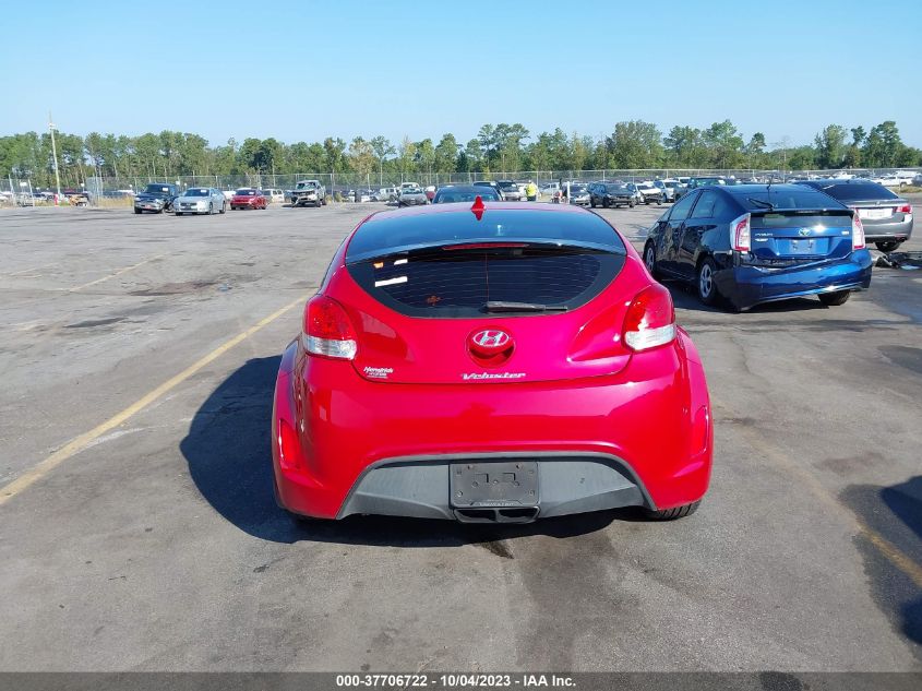 2013 HYUNDAI VELOSTER W/BLACK INT - KMHTC6AD0DU149074