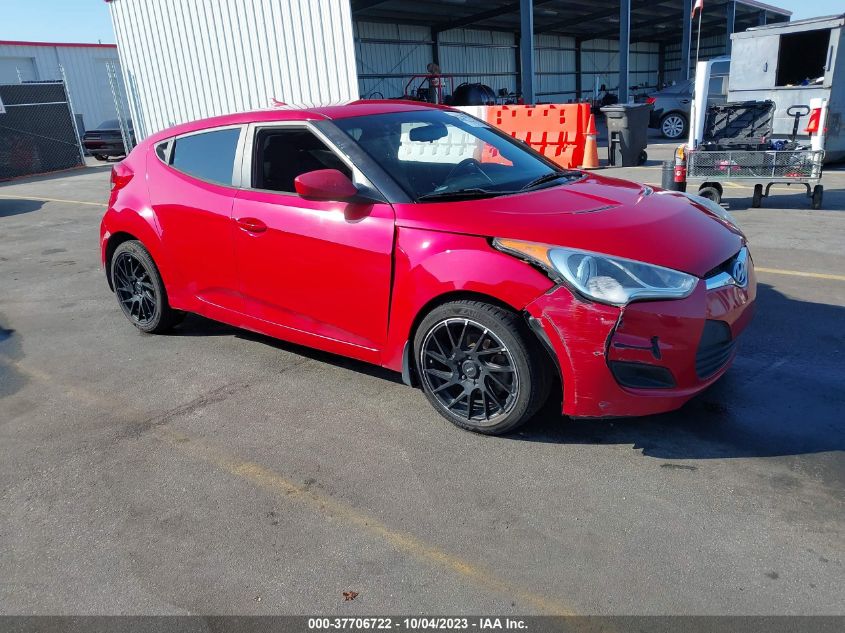 2013 HYUNDAI VELOSTER W/BLACK INT - KMHTC6AD0DU149074