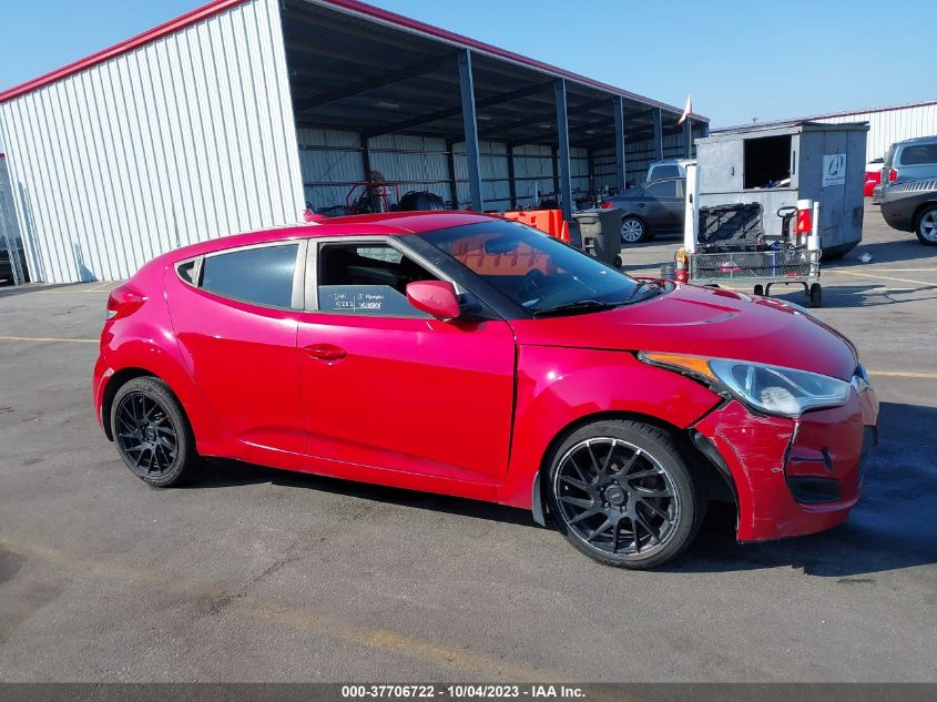 2013 HYUNDAI VELOSTER W/BLACK INT - KMHTC6AD0DU149074