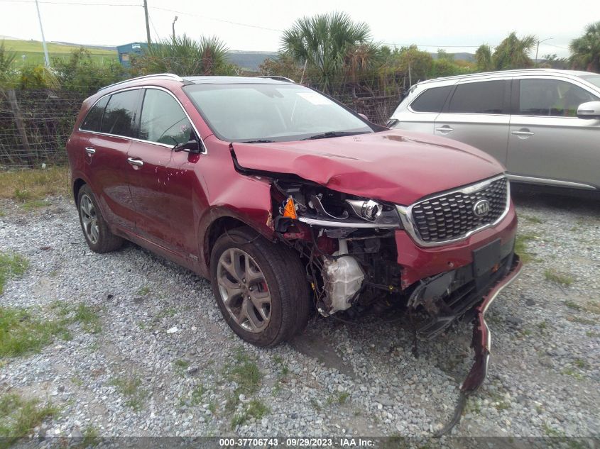 5XYPKDA51KG465314 KIA SORENTO SX V6 2019