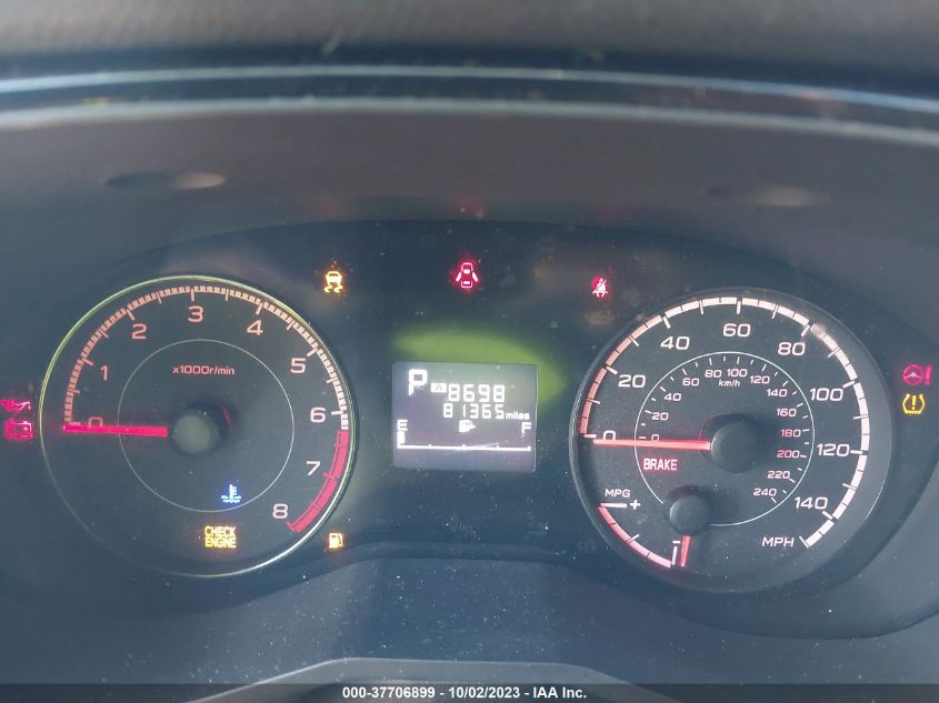 2017 SUBARU IMPREZA - 4S3GKAA66H3623957