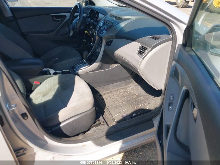 2013 HYUNDAI ELANTRA GLS PZEV - KMHDH4AE4DU653856