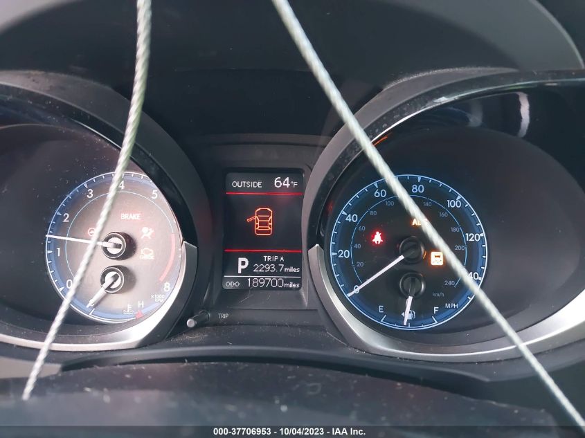 2014 TOYOTA COROLLA L/LE/S/S PLUS/LE PLUS - 2T1BURHE7EC055737