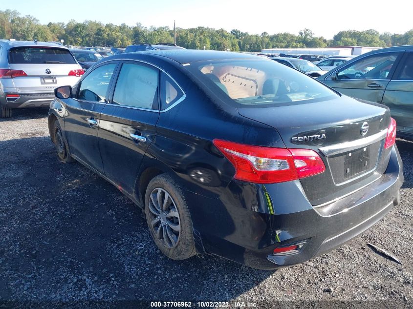 2019 NISSAN SENTRA S/SV/SR/SL - 3N1AB7AP2KY233974