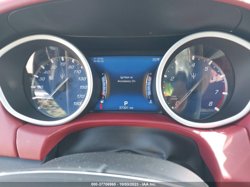 VIN ZAM57YTA2K1338206 2019 MASERATI GHIBLI S Q4
