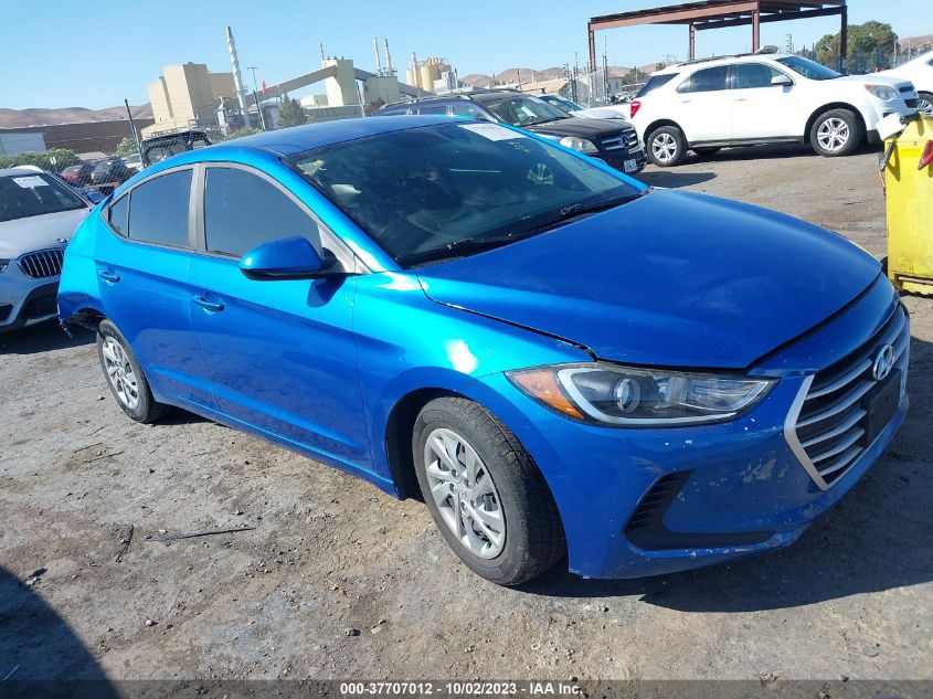 2017 HYUNDAI ELANTRA SE - KMHD74LF1HU122905