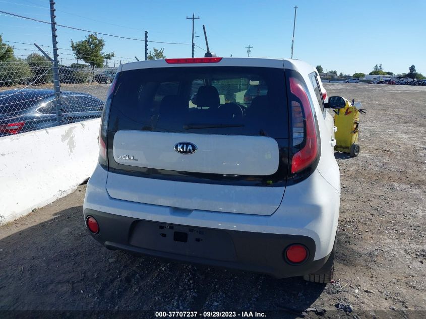 2018 KIA SOUL BASE - KNDJN2A25J7539174