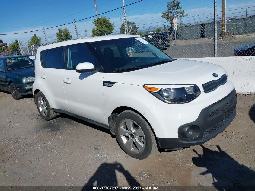 2018 KIA SOUL BASE - KNDJN2A25J7539174