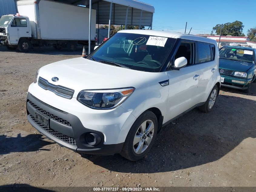 2018 KIA SOUL BASE - KNDJN2A25J7539174