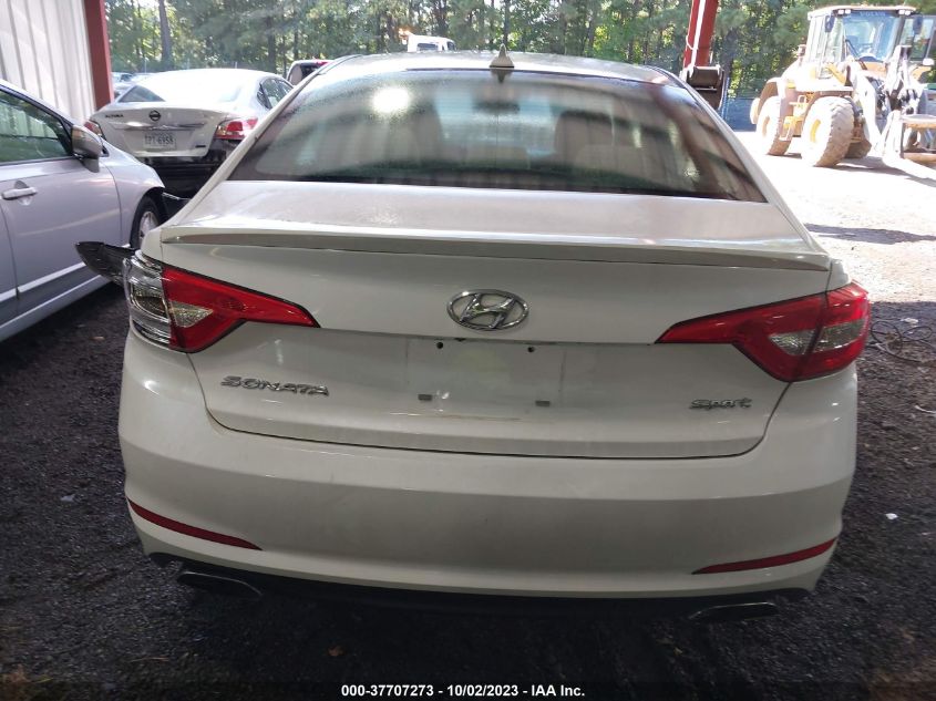 2015 HYUNDAI SONATA 2.4L SPORT - 5NPE34AF6FH054616