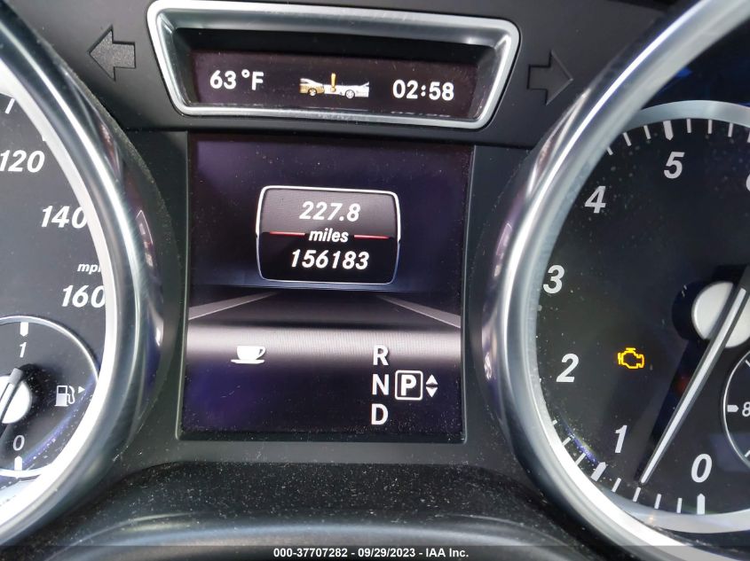 2013 MERCEDES-BENZ M-CLASS ML 350 4JGDA5HB8DA164965