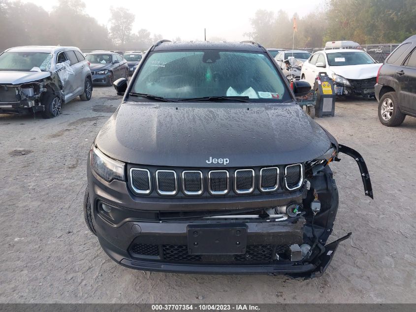 2022 JEEP COMPASS LATITUDE - 3C4NJDBB0NT186058