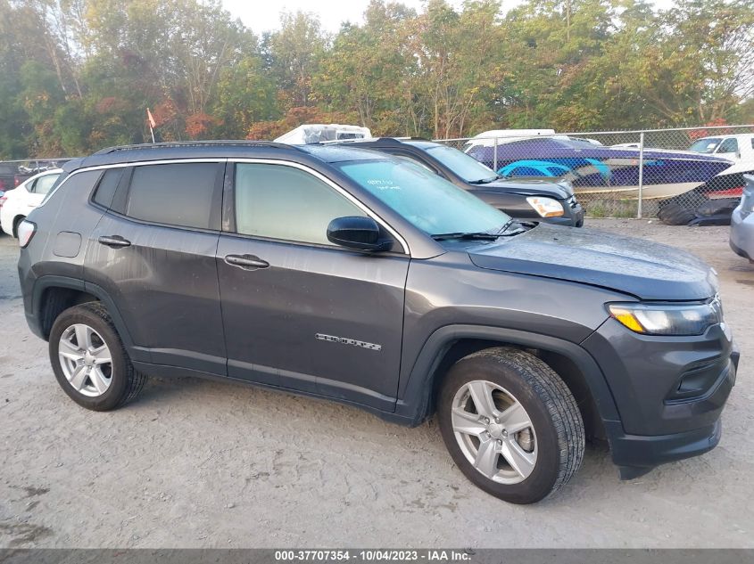 2022 JEEP COMPASS LATITUDE - 3C4NJDBB0NT186058