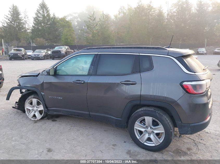 2022 JEEP COMPASS LATITUDE - 3C4NJDBB0NT186058