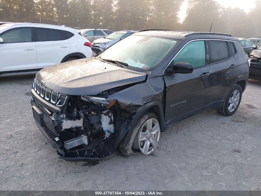 2022 JEEP COMPASS LATITUDE - 3C4NJDBB0NT186058
