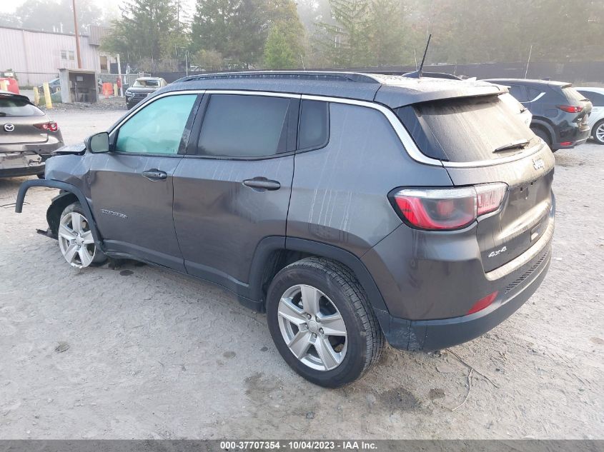2022 JEEP COMPASS LATITUDE - 3C4NJDBB0NT186058