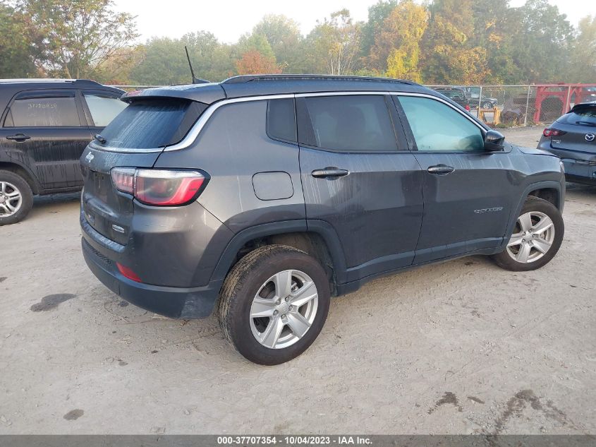 2022 JEEP COMPASS LATITUDE - 3C4NJDBB0NT186058