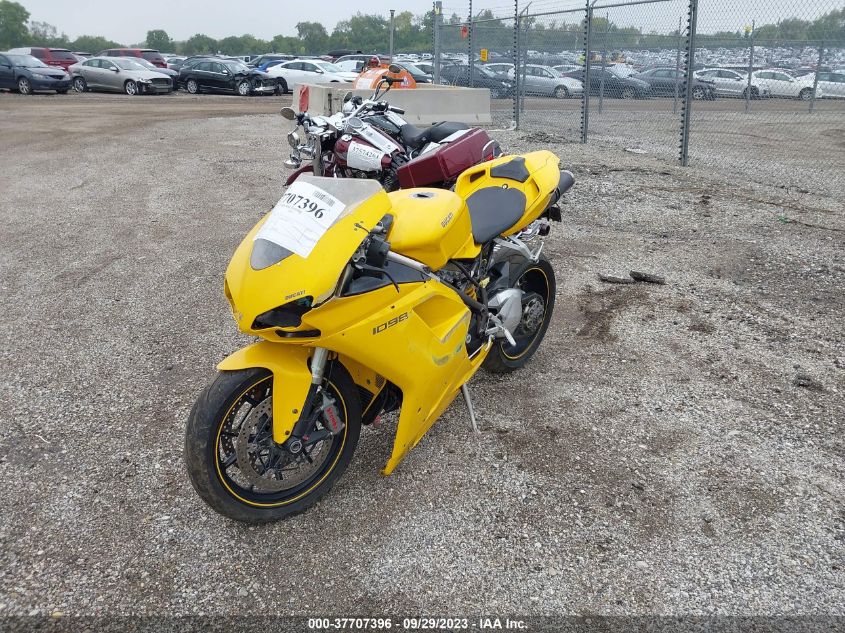 2007 DUCATI 1098 S ZDM1XBEW67B006011
