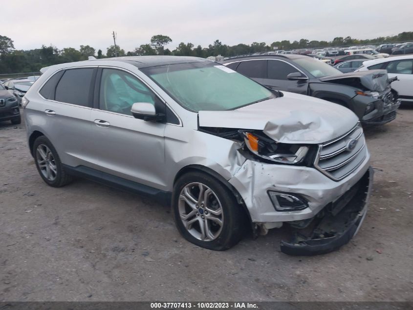 2017 FORD EDGE TITANIUM - 2FMPK3K99HBB28961