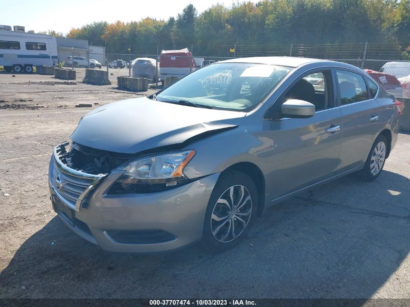 2014 NISSAN SENTRA S - 3N1AB7AP4EL685944