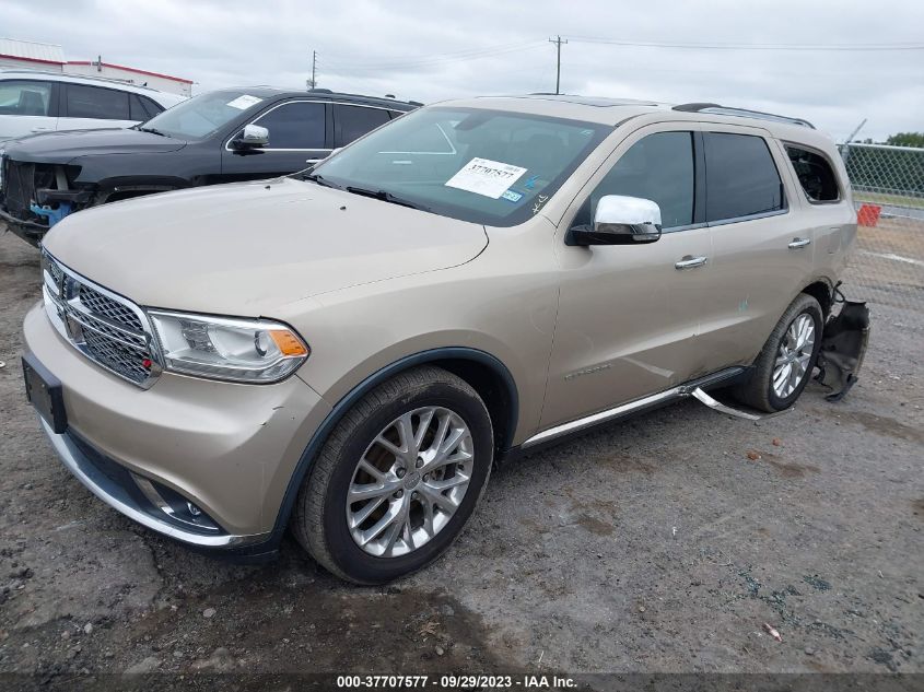 2014 DODGE DURANGO CITADEL - 1C4RDHEG5EC974434
