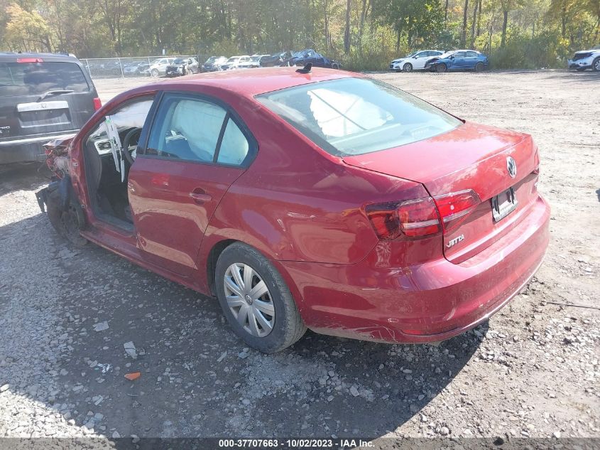 2016 VOLKSWAGEN JETTA SEDAN 1.4T S W/TECHNOLOGY - 3VW167AJ6GM382798