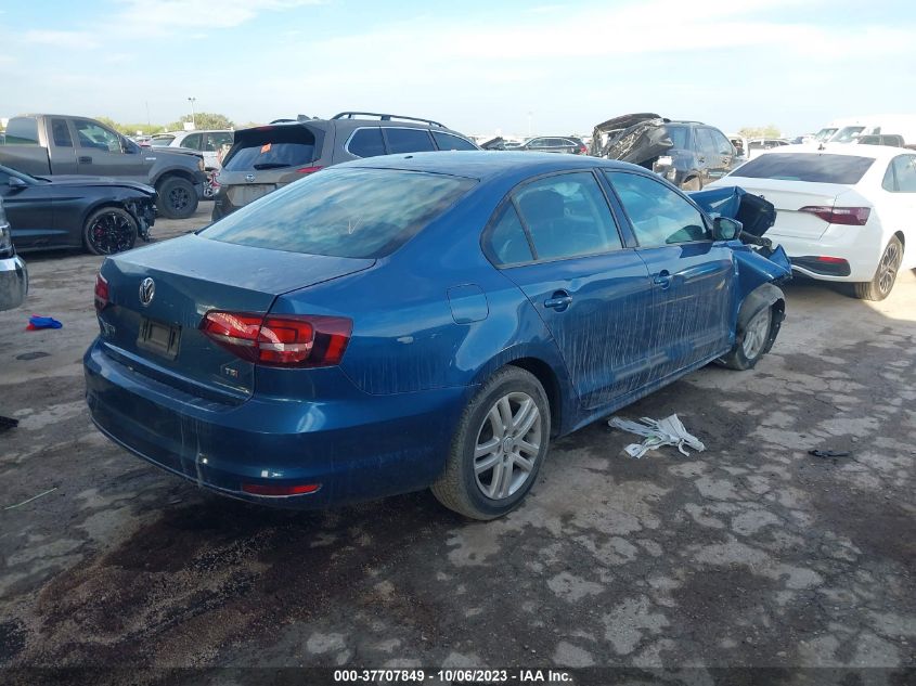 2018 VOLKSWAGEN JETTA 1.4T S - 3VW2B7AJ3JM204323