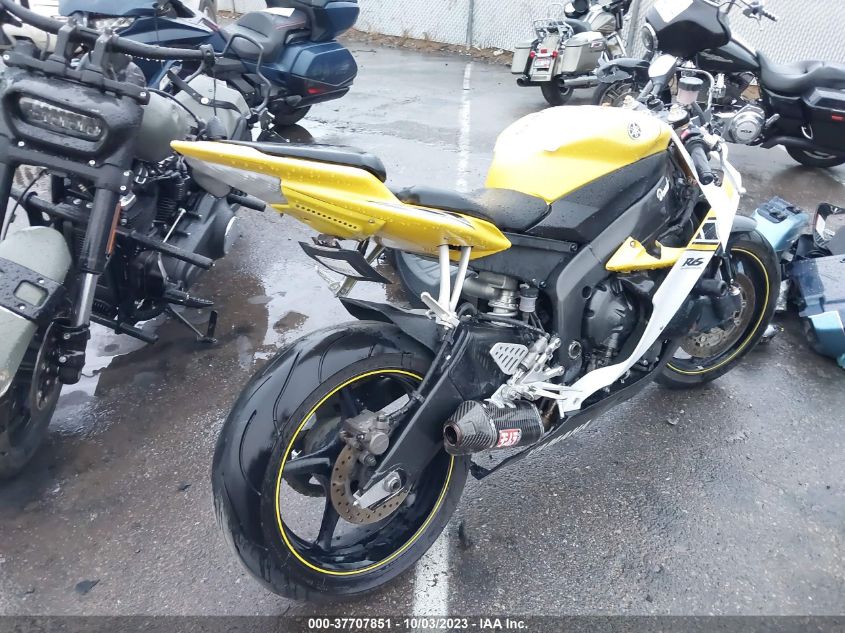 2006 YAMAHA YZFR6 L - JYARJ12E06A006804
