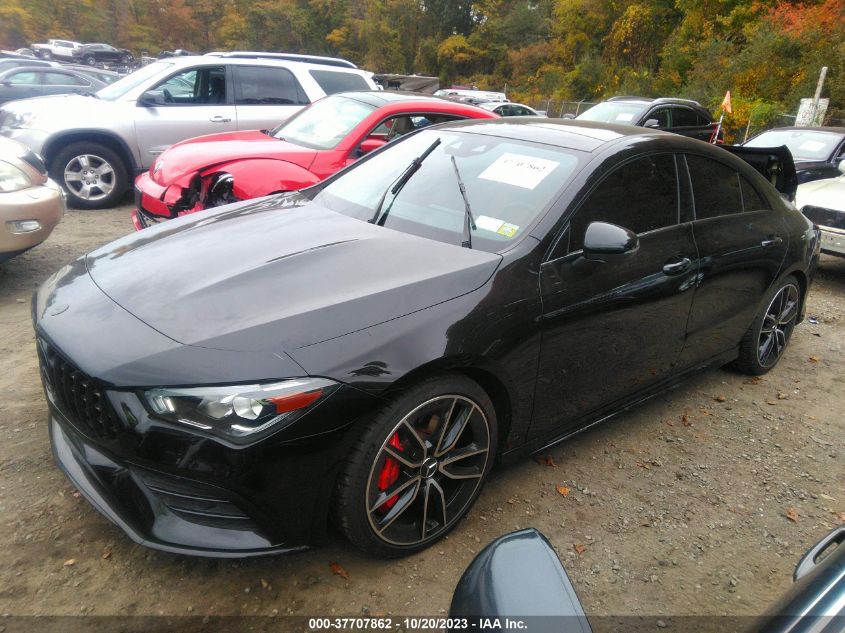 2021 MERCEDES-BENZ AMG CLA 35 W1K5J5BBXMN153031