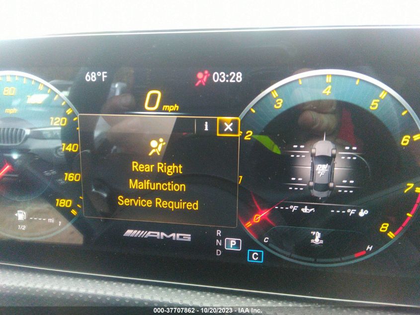 2021 MERCEDES-BENZ AMG CLA 35 W1K5J5BBXMN153031