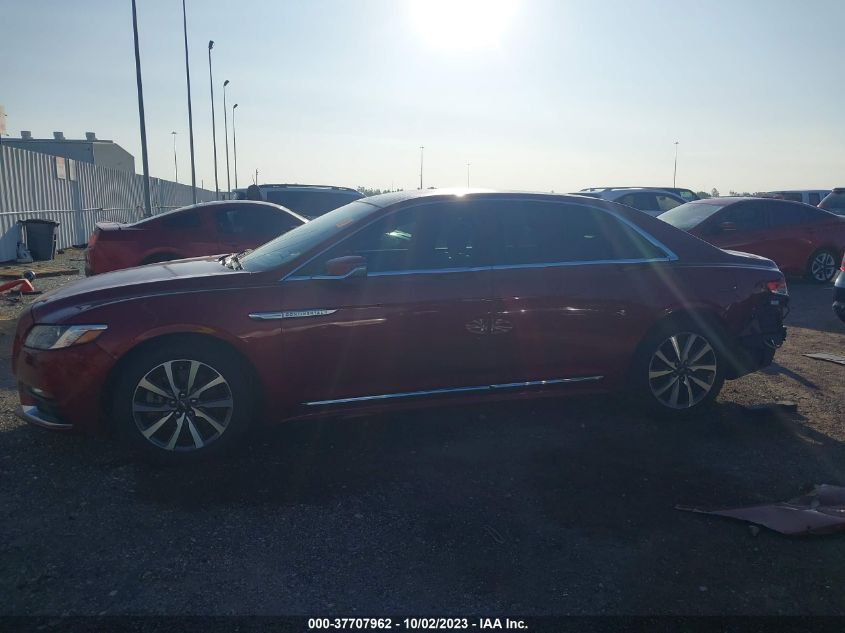 2017 LINCOLN CONTINENTAL PREMIERE 1LN6L9PK3H5620493