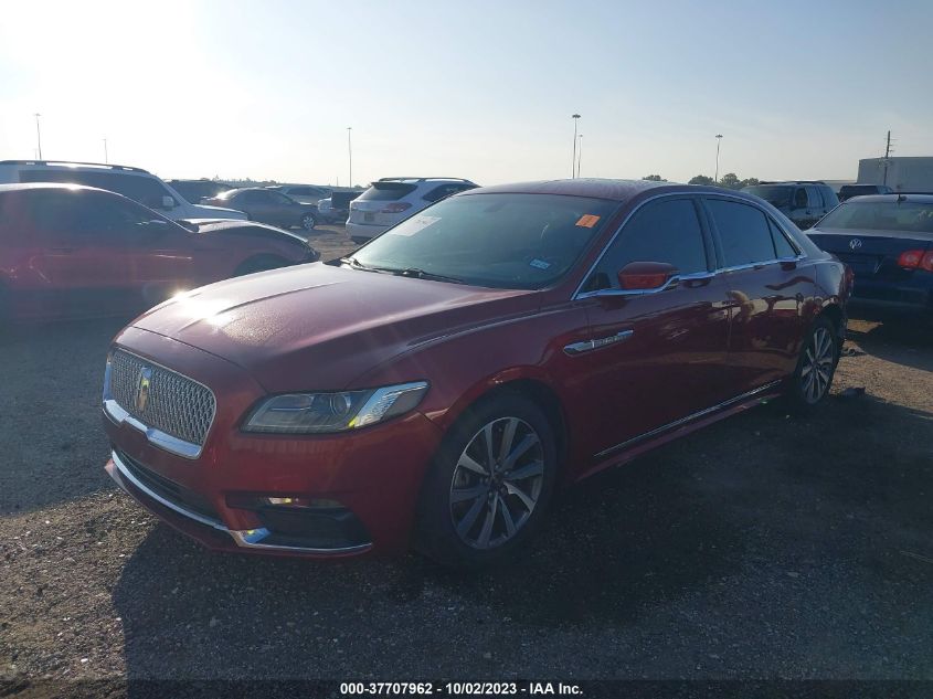 2017 LINCOLN CONTINENTAL PREMIERE 1LN6L9PK3H5620493