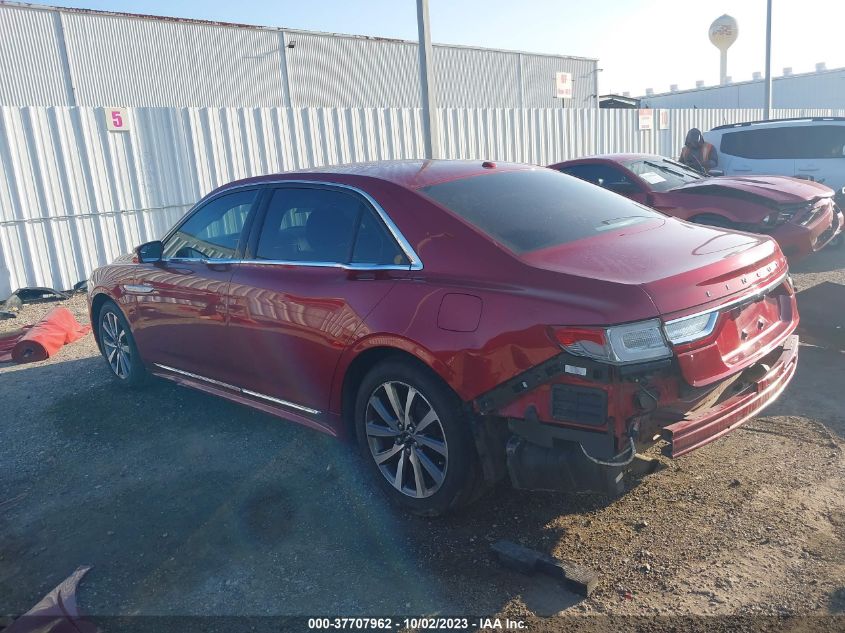 2017 LINCOLN CONTINENTAL PREMIERE 1LN6L9PK3H5620493